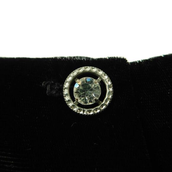 Vintage Scott McClintock Black Velvet Top Formal Sleeveless Embroidered NOS Y2K - Picture 7 of 14